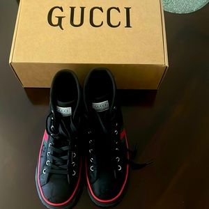 GUCCI Women’s Off The Grid High Top Sneakers- Size 7 . 100% Authentic